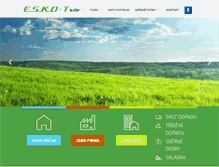 Tablet Screenshot of esko-t.cz
